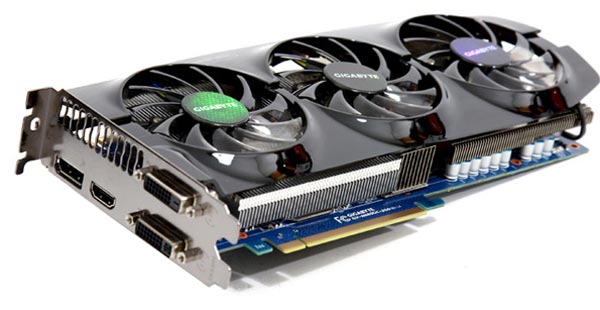 GeForce GTX 680 - Gigabyte оснащает видеоадаптер системой охлаждения WindForce 3X.