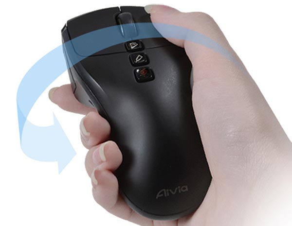 Gigabyte Aivia Neon: мышь с лазерной указкой и функциями управления презентациями.