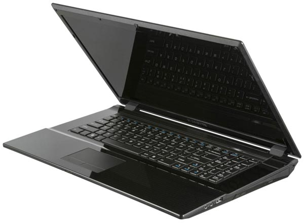 Gigabyte Q1700: 17,3-дюймовый ноутбук на платформе AMD.