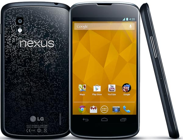 Nexus 4 - Google анонсировала смартфон.