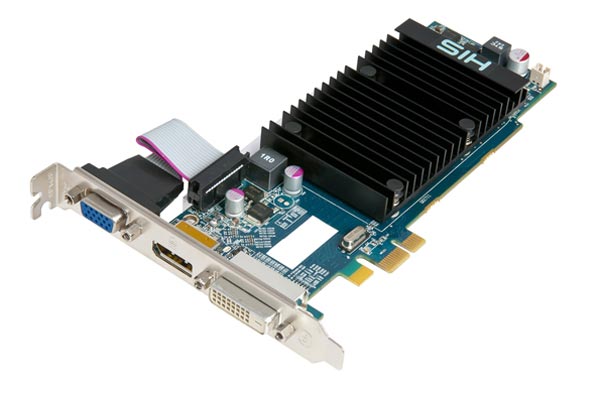 HIS 6450 Silence 2GB DDR3 PCIe x1 DP/DVI/VGA - HIS оснастила видеокарту интерфейсом PCI Express x1 и 2 Гб памяти. HIS 6450 Silence 2GB DDR3 PCIe x1 DP/DVI/VGA - HIS оснастила видеокарту интерфейсом PCI Express x1 и 2 Гб памяти.