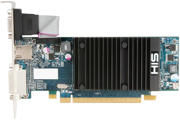 HIS Radeon HD 6450 - HIS оснастила видеокарту памятью объёмом 2 Гб.