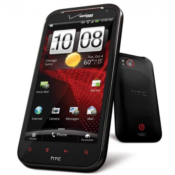 HTC Rezound: мощный смартфон с поддержкой LTE-сетей.