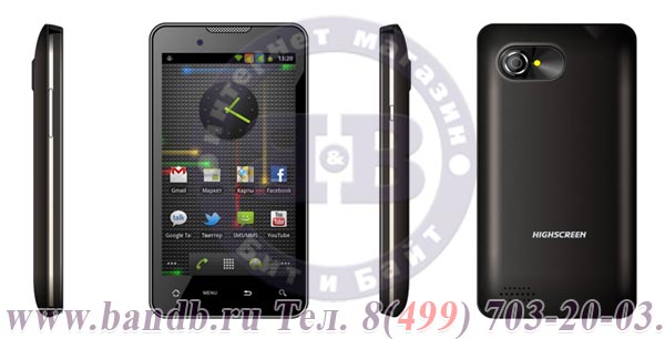 Highscreen Yummy Duo: ультратонкий Android-смартфон с огромным экраном и поддержкой двух SIM-карт.