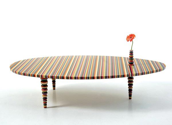 Мебель Hybrid - красочная коллекция от alle.