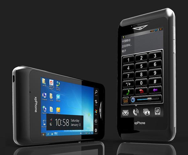 ITG xpPhone 2: Windows-смартфон на платформе Intel Atom.