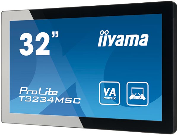 Iiyama ProLite T3234MSC: крупноформатный монитор с поддержкой сенсорного ввода.