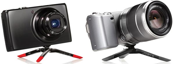 Joby Micro Tripod: мини-штатив для компактных фотокамер.