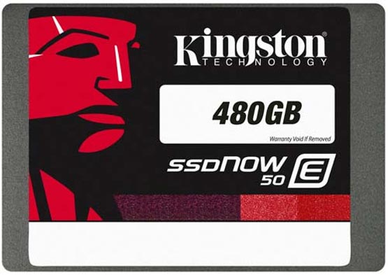 Kingston SSDNow E50 - линейка корпоративных твердотельных накопителей (SSD)