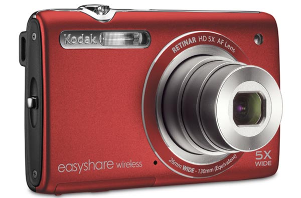 Kodak Easyshare M750: фотокамера с сенсорным дисплеем и Wi-Fi.