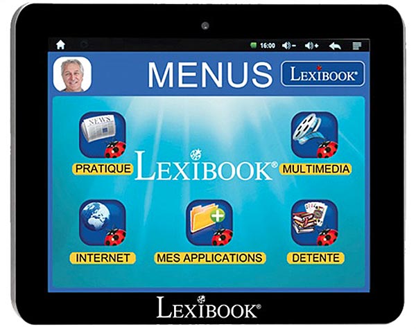 Lexibook Serenity Ultra: планшет для пожилых.