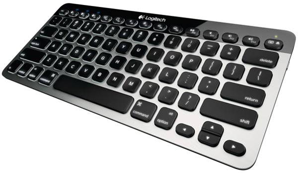Logitech представляет новую клавиатуру и сенсорную панель для Apple-устройств.