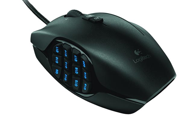Logitech G600 MMO Gaming Mouse - мышь с 20-ю кнопками. 