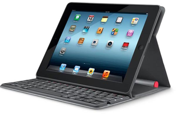 Logitech Solar Keyboard Folio: футляр-клавиатура с солнечной батареей для iPad.