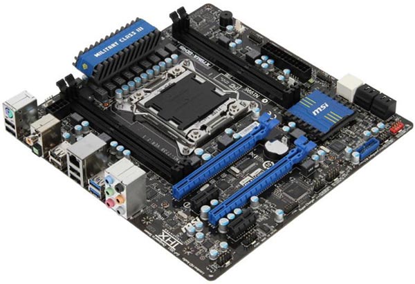 MSI X79MA-GD45: системная плата в формфакторе MicroATX для процессоров Intel.