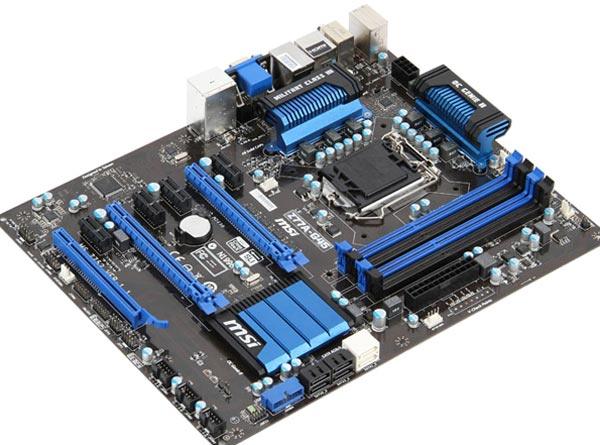 MSI Z77A-G45 - системная плата с портом Thunderbolt. MSI Z77A-G45 - системная плата с портом Thunderbolt.