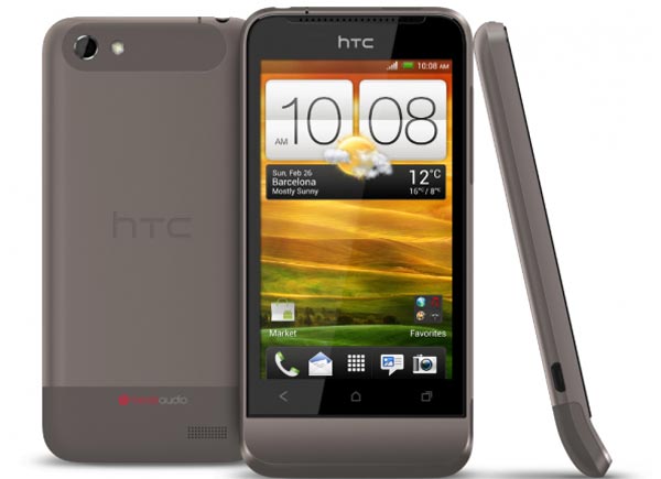 MWC 2012: смартфон HTC One V работает под управлением Android 4.0.
