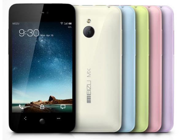 Meizu MX  - смартфон получил процессор с четырьмя ядрами.