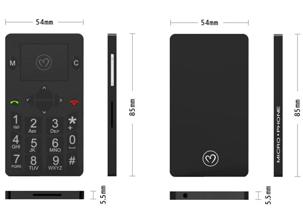 Micro-Phone - минимум функционала и компактный корпус.