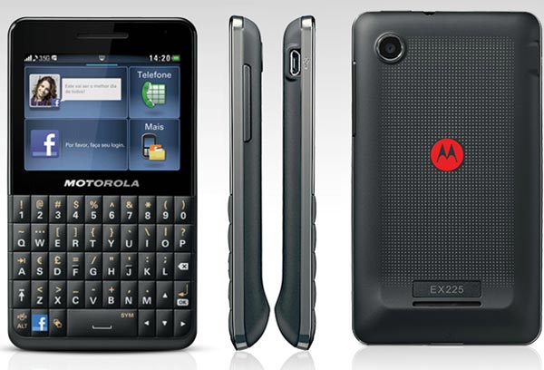 Motorola Motokey Social - «социальный» телефон поступит в продажу 21 ноября.