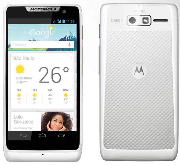Motorola Razr D1 и D3: смартфоны под управлением Android 4.1 Jelly Bean.