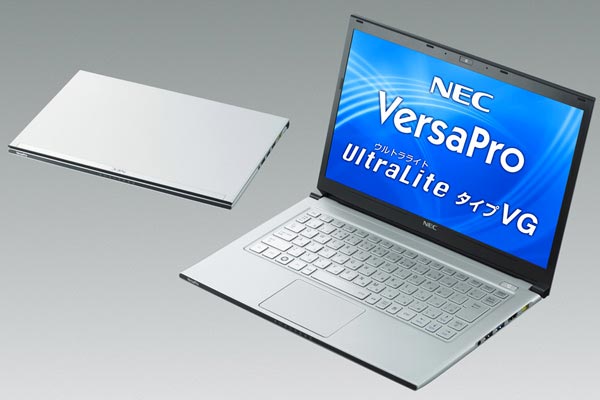 NEC VersaPro UltraLite VG: ультрабук с 13,3-дюймовым экраном.
