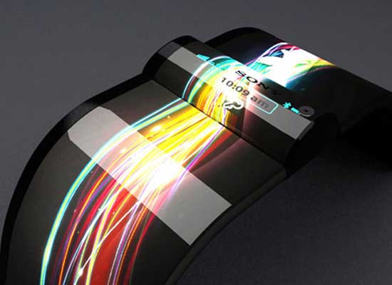 Sony презентовала концепт смартфона в форме браслета.
