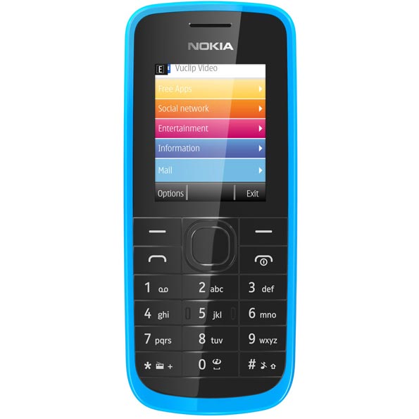 Nokia 109: бюджетный телефон классического формфактора.