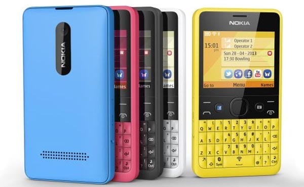 Nokia Asha 210: «социальный» телефон с QWERTY-клавиатурой.