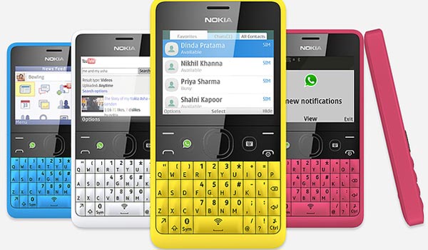 Nokia Asha 210: «социальный» телефон с QWERTY-клавиатурой.