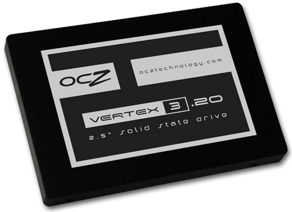 OCZ Vertex 3.20: твердотельные диски в формфакторе 2,5 дюйма.