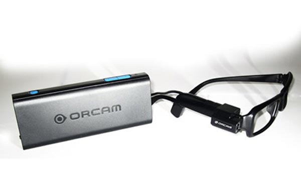 OrCam: электронный помощник для слабовидящих.
