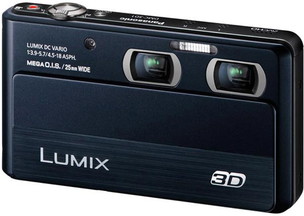 Panasonic Lumix DMC-3D1: фотокамера с поддержкой 3D-съёмки.