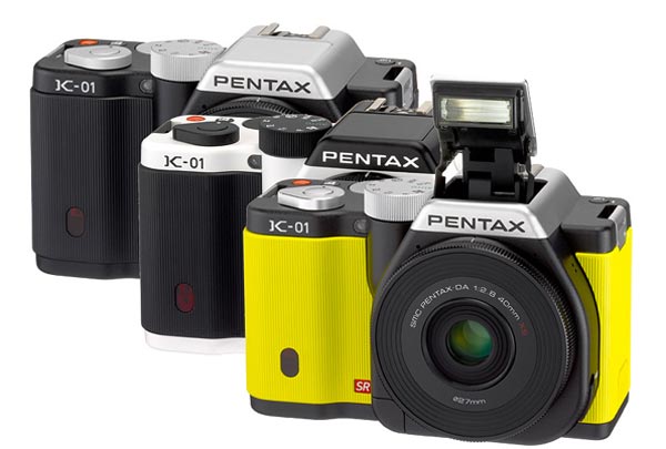 Pentax K-01: беззеркальный фотоаппарат со сменной оптикой.