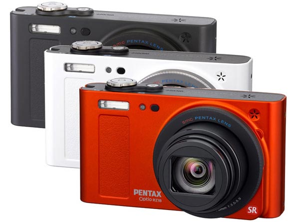 Pentax Optio RZ18: компактная фотокамера с 18-кратным трансфокатором.