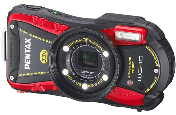 Pentax WG-10: выносливая фотокамера с 14-мегапиксельной матрицей.