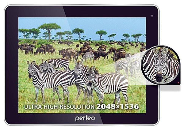 Perfeo 9716-RT: планшет с экраном высокого разрешения.