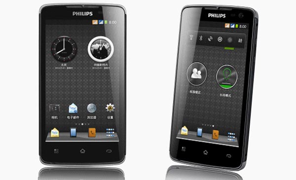 Philips W732: «гуглофон» с 4,3-дюймовым дисплеем.