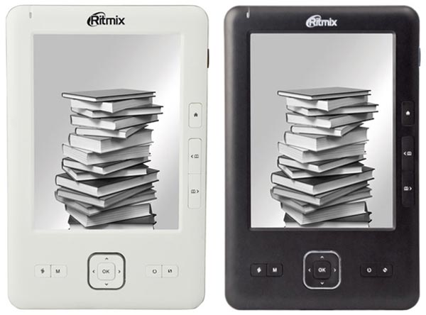 Ritmix RBK-700 HD: букридер с 6-дюймовым дисплеем E Ink.