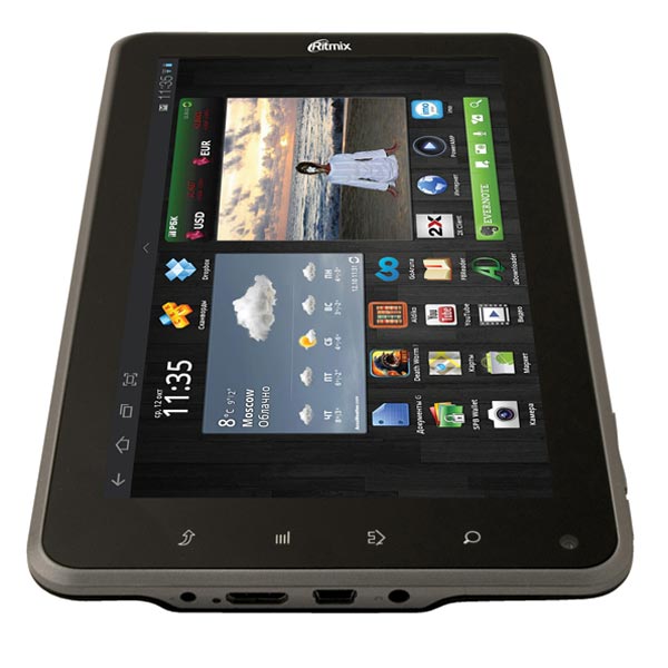Ritmix RMD-700: планшет с 7-дюймовым дисплеем.