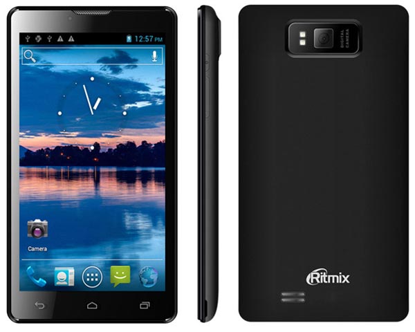 Ritmix RMP-600: смартфон с 6-дюймовым тачскрином.