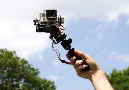 STABiLGO: моторизированный стабилизатор для камер GoPro. STABiLGO: моторизированный стабилизатор для камер GoPro.