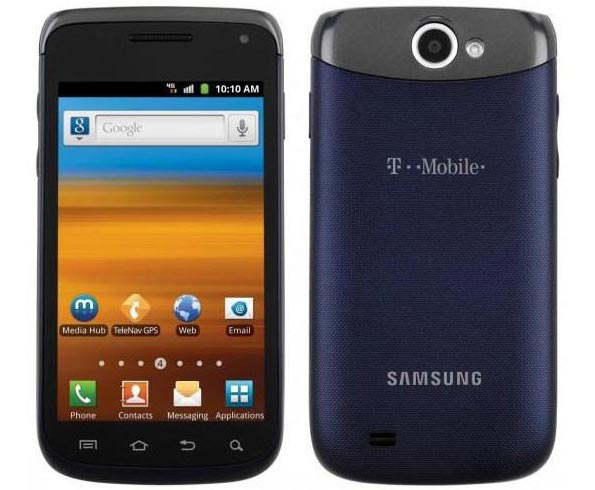 Samsung Exhibit II 4G: смартфон начального уровня под управлением Android 2.3.