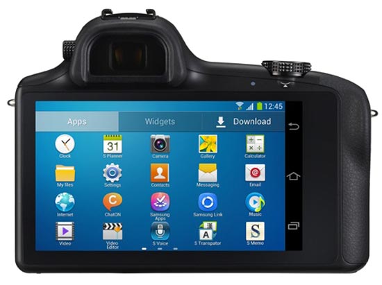 Samsung Galaxy NX: первый беззеркальный фотоаппарат с поддержкой LTE.