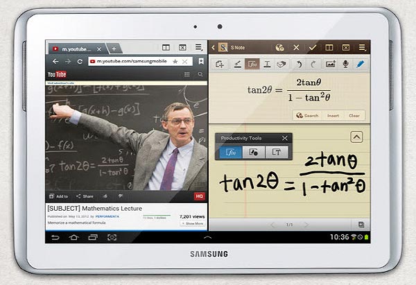 Samsung Galaxy Note 10.1 - начаты продажи планшета.