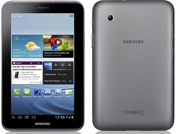 Samsung Galaxy Tab 2  - первый планшет серии Galaxy Tab на платформе Android 4.0.