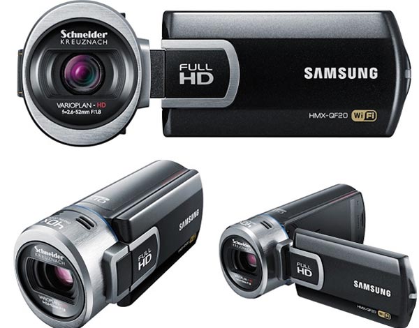 Samsung HMX-QF20: видеокамера высокой чёткости.
