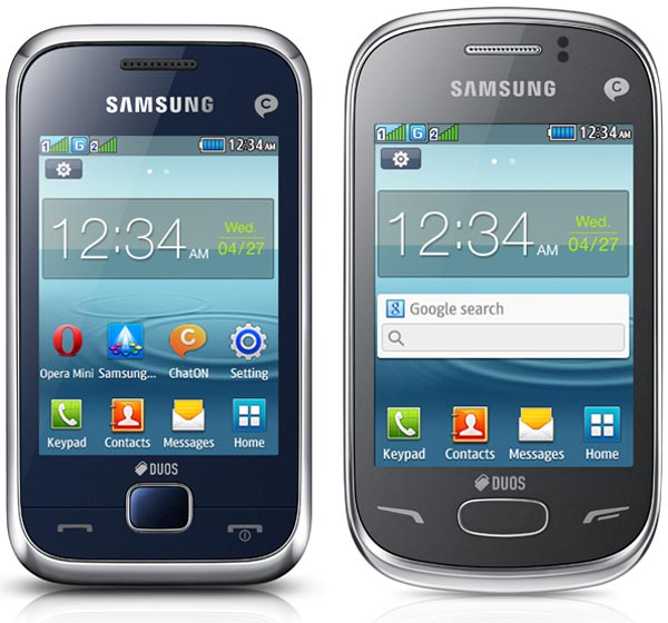 Samsung REX: линейка телефонов с сенсорным экраном.