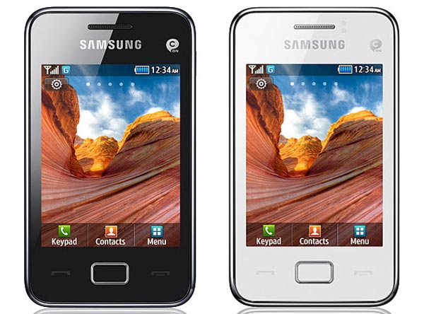 Samsung Star 3 и Star 3 Duos: телефоны с сенсорным дисплеем.