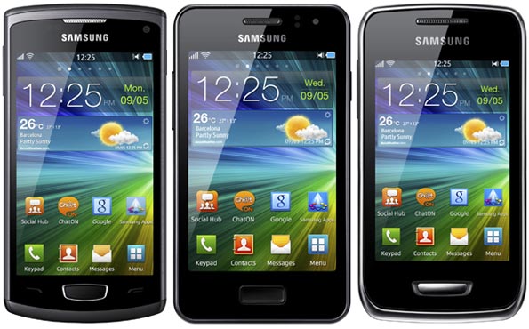 Samsung Wave 3, Wave M и Wave Y - первые смартфоны в России на платформе bada 2.0.